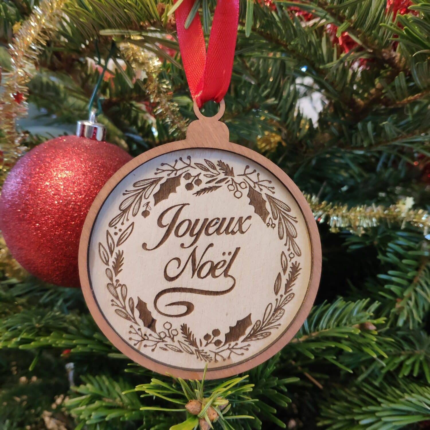 joyeux noël décoration de sapin