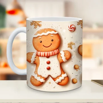 mug famille pain d’Épices de noël 🍪🎄