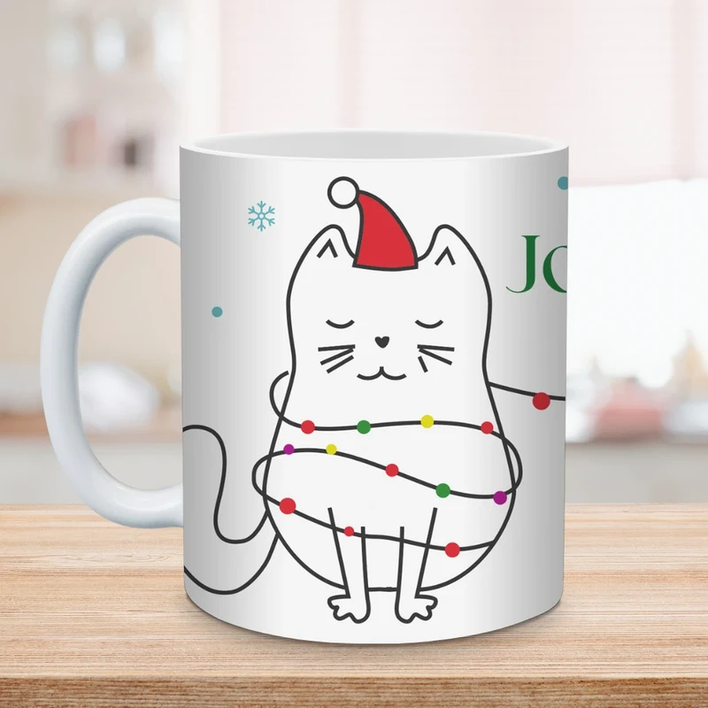 mug chat & bêtises de noël 🐱🎄